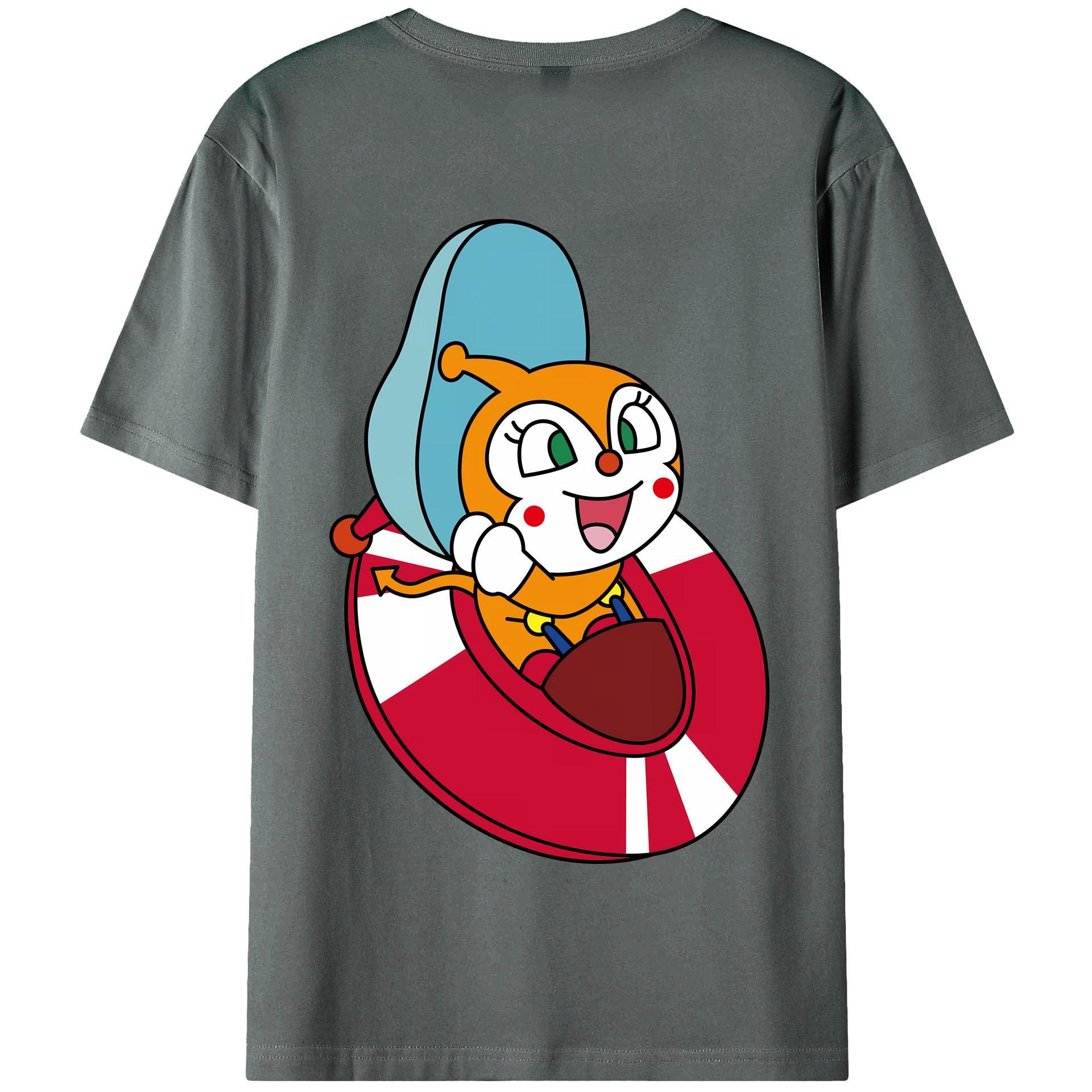 （画像用） アンパンマン Anpanman 綿100％半袖Tシャツ（背面プリント）